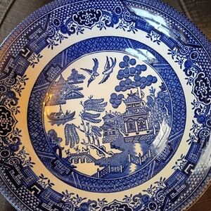 Set Of 6 Blue Willow Salad Plates